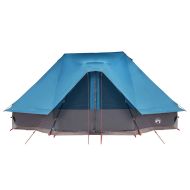 Палатка типи с покрив Синьо 680 x 430 x 270 см тафта