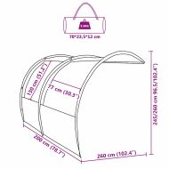 Водонепропусклива шатра Арка с покрив
