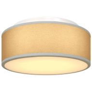 Таванна лампа с прожектори Сив 30 x 30 x 13,5 см текстил