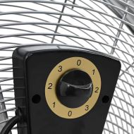 Барабанен вентилатор с колело Сребрист 73 x 42 x 70 см Алуминий