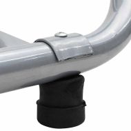 Барабанен вентилатор с колело Сребрист 73 x 42 x 70 см Алуминий