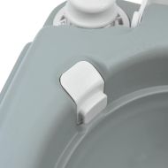 Къмпинг тоалетна Сив 41,5 x 36,5 x 42 см