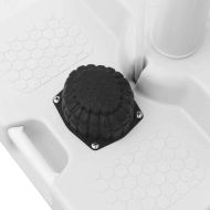 Стойка за измиване на ръце с колела за къмпинг Сив