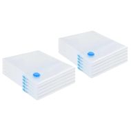 Чанти за съхранение 10 pcs Прозрачни и сини 100 x 80 cm