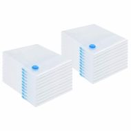 Чанти за съхранение 20 pcs Прозрачни и сини 100 x 80 cm