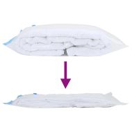 Чанти за съхранение 20 pcs Прозрачни и сини 100 x 80 cm