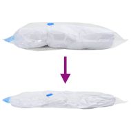 Чанти за съхранение 5 pcs Прозрачни и сини 80 x 60 cm