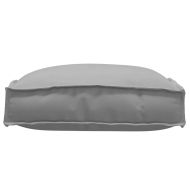 Възглавница 4 pcs Сив 40 x 40 x 8 см Оксфордска тъкан