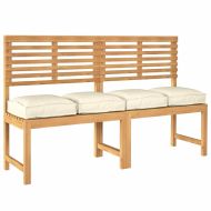 Възглавница 4 pcs Крем 40 x 40 x 8 см Оксфордска тъкан