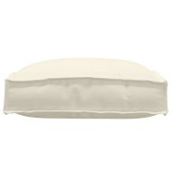 Възглавница 4 pcs Крем 40 x 40 x 8 см Оксфордска тъкан