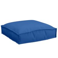 Възглавница 4 pcs Кралско синьо 40 x 40 x 8 см Оксфордска тъкан
