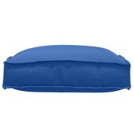 Възглавница 4 pcs Кралско синьо 40 x 40 x 8 см Оксфордска тъкан