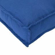 Възглавница 4 pcs Кралско синьо 40 x 40 x 8 см Оксфордска тъкан