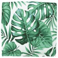 Възглавница 4 pcs Мотив с листа 40 x 40 x 8 см Оксфордска тъкан