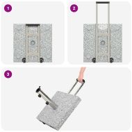 Основа за чадър Сив 41 x 41 x 37 см Гранит