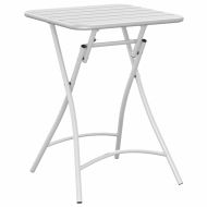 Бистро маса Бяло 55 x 55 x 72,5 см Прахово боядисана стомана