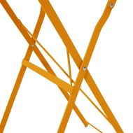 Бистро маса Горчица Ø 50 x 71 см Прахово боядисана стомана