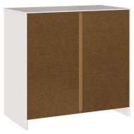 Служебен шкаф с чекмедже Drammen Бяло 79 x 43 x 75.5 см