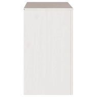 Служебен шкаф с чекмедже Drammen Бяло 79 x 43 x 75.5 см