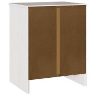 Масичка за кафе с чекмедже Drammen Бяло 45 x 35 x 56 см