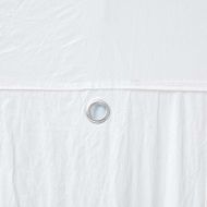 Парти шатър Бяло 400 x 400 x 266 см Полиетилен и стомана