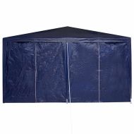 Парти шатър Синьо 400 x 400 x 266 см Полиетилен