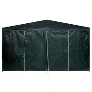 Парти шатър Зелен 400 x 400 x 266 см Полиетилен