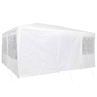Парти шатър Бяло 600 x 400 x 266 см Полиетилен