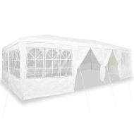 Парти шатър Бяло 800 x 400 x 266 см Полиетилен
