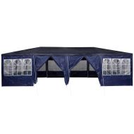 Парти шатър Синьо 800 x 400 x 266 см Полиетилен