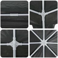 Парти шатър Антрацит 800 x 400 x 266 см Полиетилен