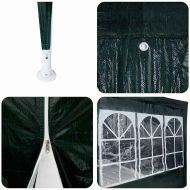 Парти шатър Зелен 800 x 400 x 266 см Полиетилен