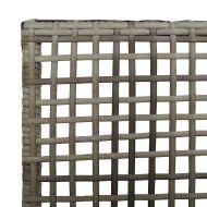 Градински стол 2 pcs Сив 55 x 53 x 85 см полиратан