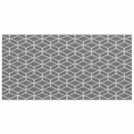Външен килим ARAKIL Сив и бял 500 x 250 cm 50% Полипропилен