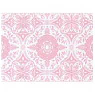 Външен килим ARAKIL Розово и бяло 400 × 300 cm 50% Полипропилен