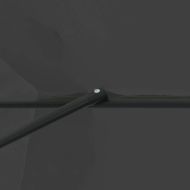 Градински парасол Антрацит 394 x 394 x 248 см