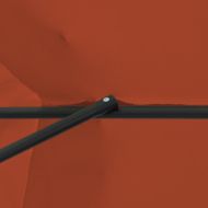 Градински парасол Теракота 394 x 394 x 248 см