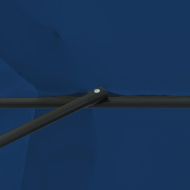 Градински парасол Азурно син 394 x 394 x 248 см