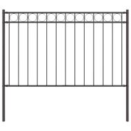 Елемент на оградата Сив 170 х 130 см Стомана