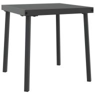 Шезлонг 2-човек 3 pcs Черно полиратан