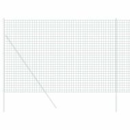 Европейска ограда Зелен 1,5 x 10 m Желязо с PVC покритие