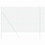 Европейска ограда Зелен 1,5 x 10 m Желязо с PVC покритие