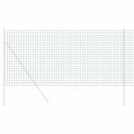 Европейска ограда Зелен 1 x 25 m Желязо с PVC покритие