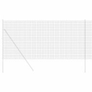 Европейска ограда Сив 1 x 25 m Желязо с PVC покритие