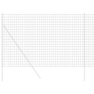 Европейска ограда Черно 1,6 x 10 m Желязо с PVC покритие