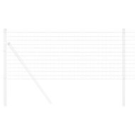 Европейска ограда 0,8 x 10 m Желязо с PVC покритие