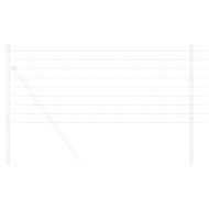 Европейска ограда 0,8 x 10 m Желязо с PVC покритие