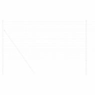 Европейска ограда 1,2 x 10 m Желязо с PVC покритие