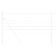 Европейска ограда 0,6 x 10 м Желязо с PVC покритие