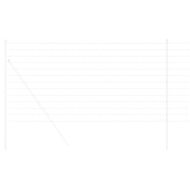 Европейска ограда 1,5 x 10 m Желязо с PVC покритие